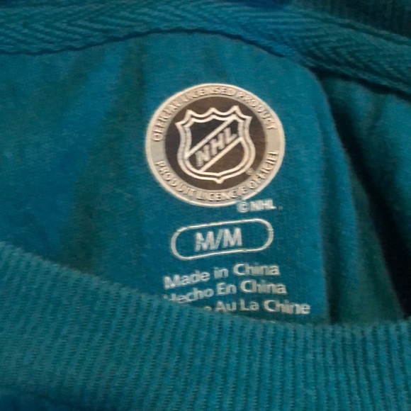 San Jose sharks long sleeve shirt - Picture 3 of 3